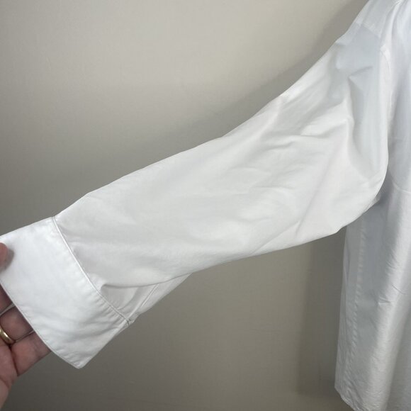 Vintage Womens Coastal Seaside Nantucket Button Up Top 16 Embroidered Lighthouse - Picture 6 of 10